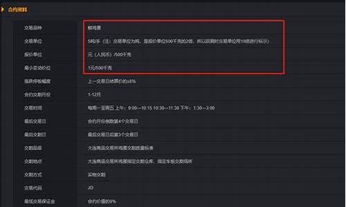鸡蛋外盘手续费多少钱(鸡蛋手续费多少一手)