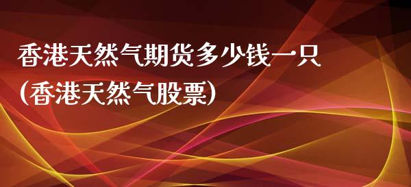 香港天然气期货多少钱一只(香港天然气股票)