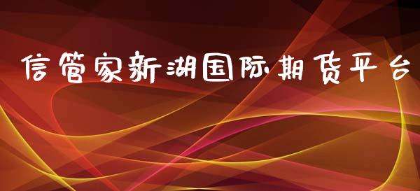 信管家新湖国际期货平台