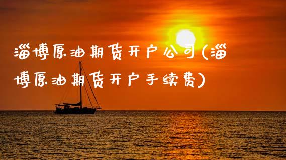 淄博原油期货开户公司(淄博原油期货开户手续费)