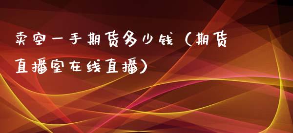 卖空一手期货多少钱（期货直播室在线直播）