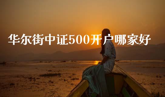 华尔街中证500开户哪家好